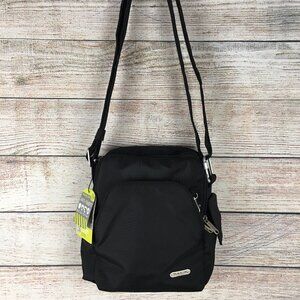 Travelon Anti-Theft Classic Nylon Travel Bag Crossbody Black